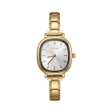 Orologio Capri oro – Edizione quadrante bianco