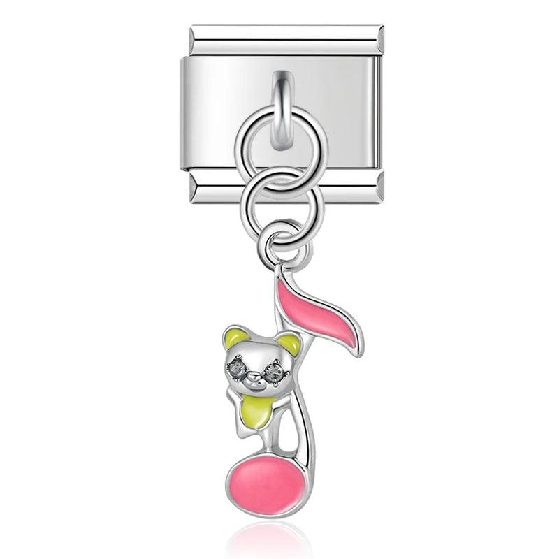 Musical Note, on Silver - Charms Official