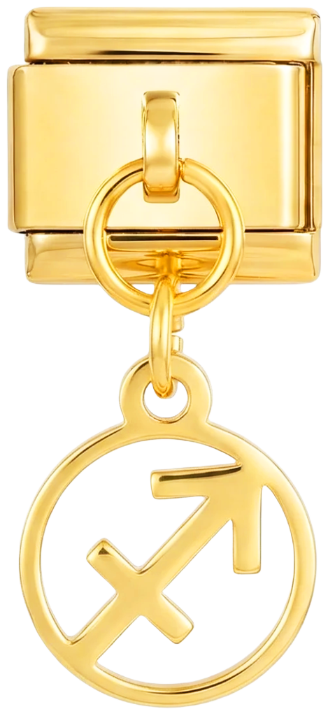 Sagittarius Sign Hanging on Gold - sagittarius-sign-hanging-on-gold.png