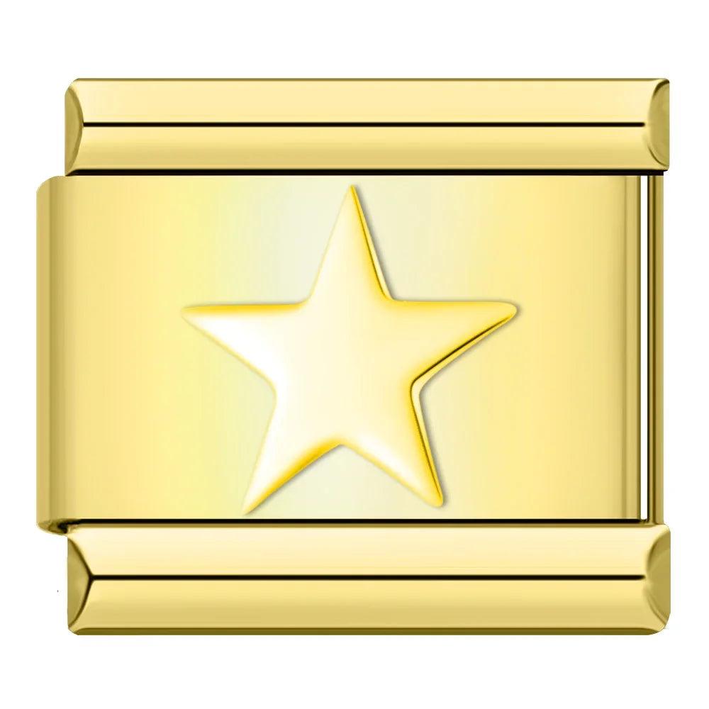 Star, on Gold - Charms Official