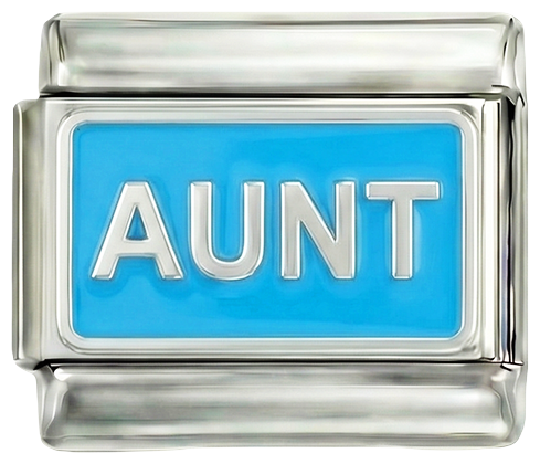 AUNT, in argento