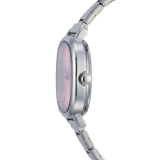 Capri Watch in argento – Edizione con quadrante rosa