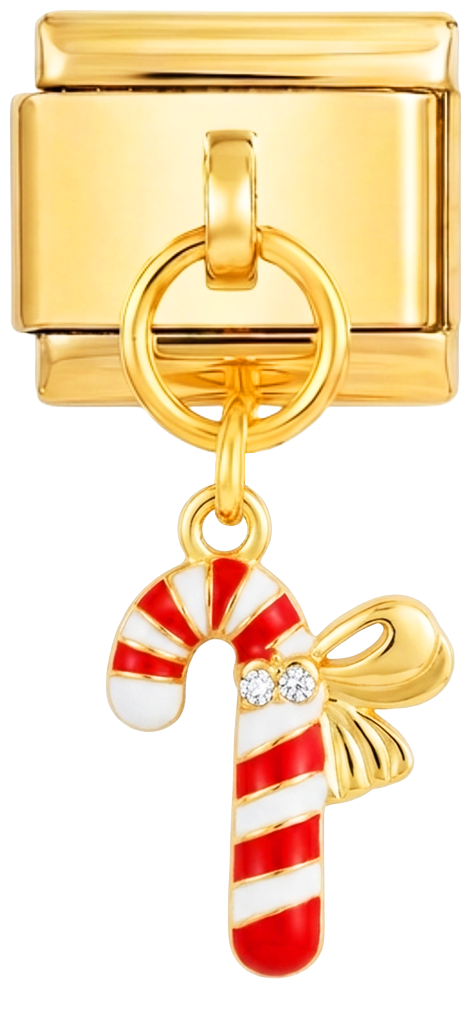 Bastoncino di zucchero natalizio