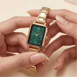 Como Watch in oro – Edizione con quadrante smeraldo