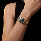 Como Watch in oro – Edizione con quadrante smeraldo