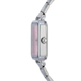 Como Watch in argento – Edizione con quadrante rosa