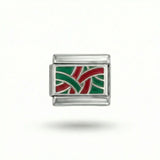 W-C verde e rosso