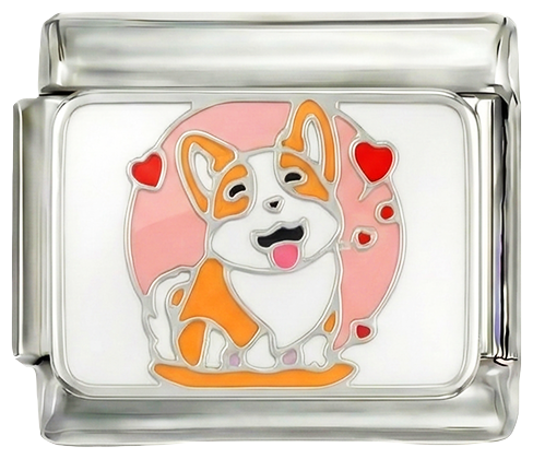 Corgi su argento