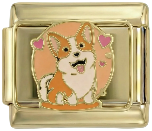Corgi on Gold