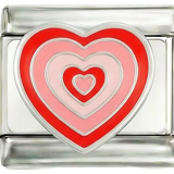 Cuore rosso che cresce, su Argento
