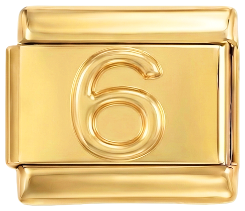 Da aggiungere - Numero 6 su oro