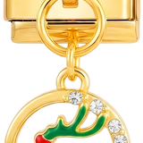 DA AGGIUNGERE - Renna "Red Snow" con pietre