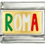 Roma, piastra in oro