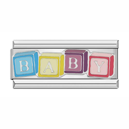 Baby, on Silver - Charms Official