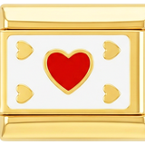 Carta a cuore oro