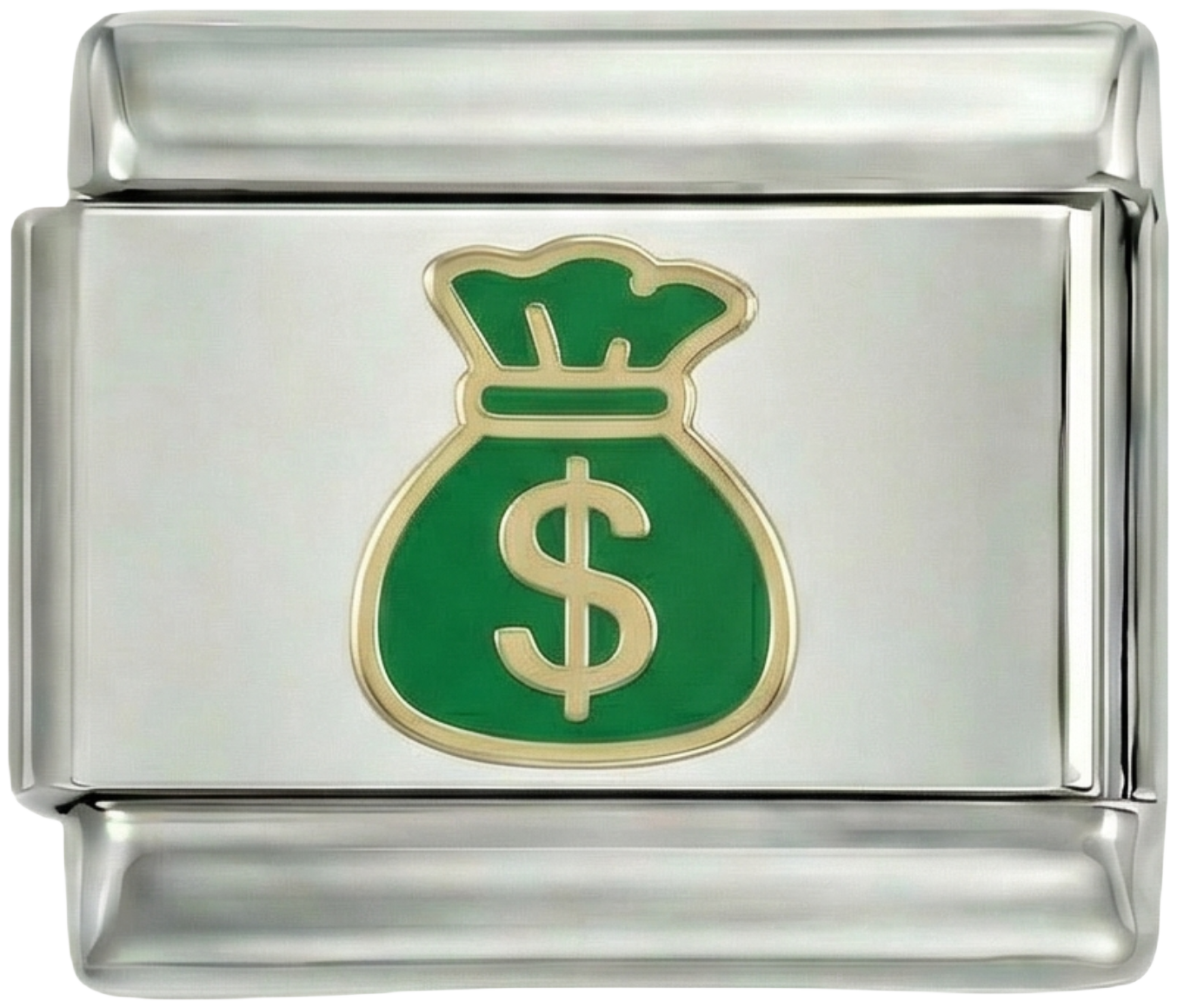 Bag of Dollars, Green and Gold