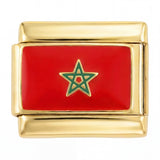 Marocco su base dorata