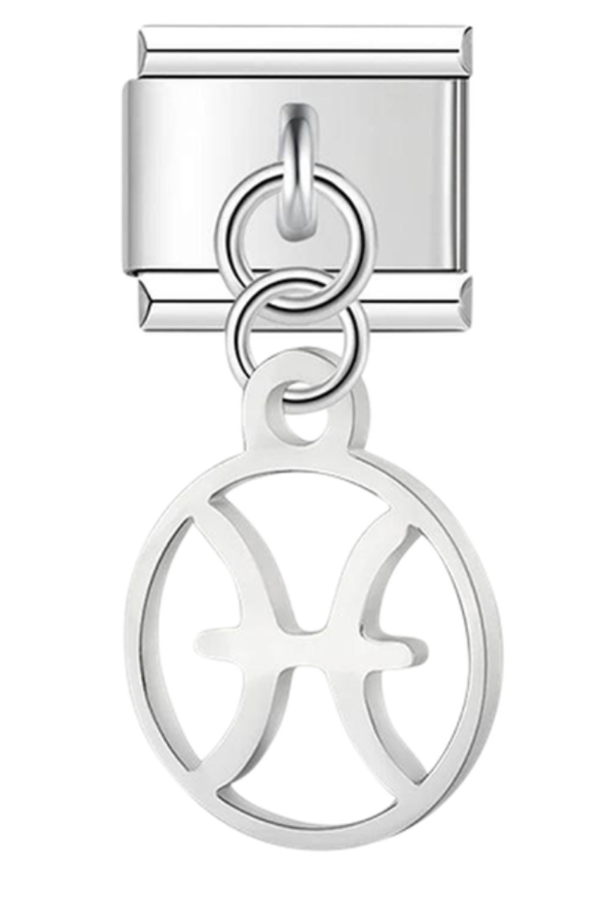 Segno dei Pesci, in argento