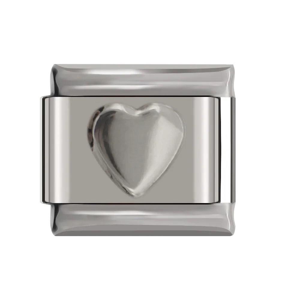 Silver Heart - Charms Official
