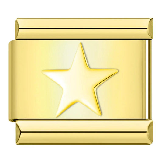 Star, on Gold - Charms Official