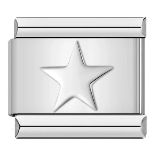 Star, on Silver - Charms Official