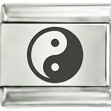 Yin e Yang, in argento
